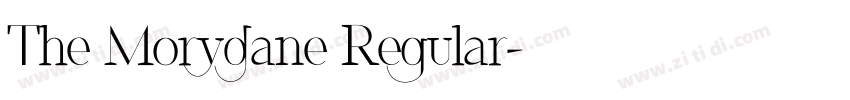 The Morydane Regular字体转换 The Morydane Regular字体转换